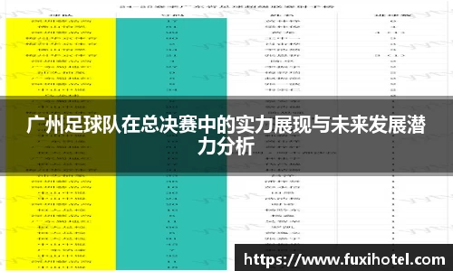 广州足球队在总决赛中的实力展现与未来发展潜力分析